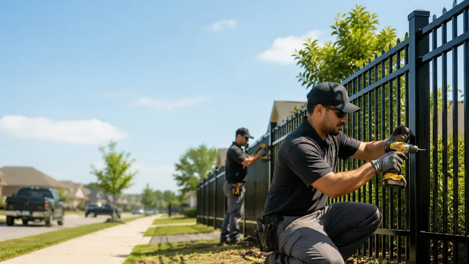 Metal Fence Installation in Somerville, MA